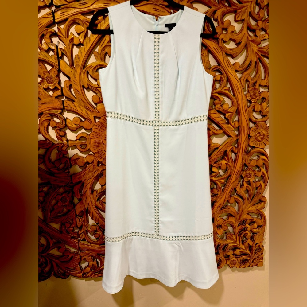 Ann Taylor Pale Green Midi Dress